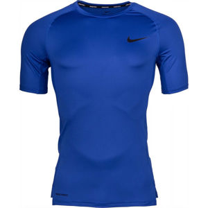 Nike NP TOP SS TIGHT M Pánske tričko, tmavo modrá, veľkosť S
