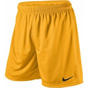 Nike PARK KNIT SHORT YOUTH žltá L - Detské futbalové trenírky