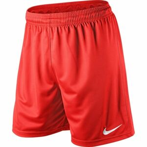 Nike PARK KNIT SHORT YOUTH červená L - Detské futbalové trenírky