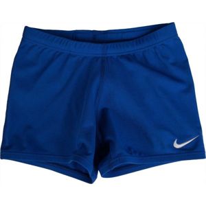 Nike POLY SOLID BOYS Chlapčenské plavky, tmavo modrá,biela, veľkosť