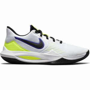 Nike PRECISION 5 Pánska basketbalová obuv, biela, veľkosť 44.5
