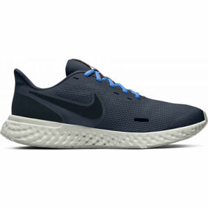 Nike REVOLUTION 5 Pánska bežecká obuv, tmavo modrá, veľkosť 42.5