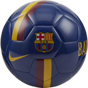 Nike FCB SPRTS Futbalová lopta, tmavo modrá, veľkosť 5