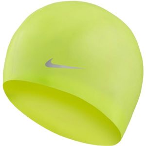 Nike SOLID SILICONE YOUTH žltá NS - Detská plavecká čiapka