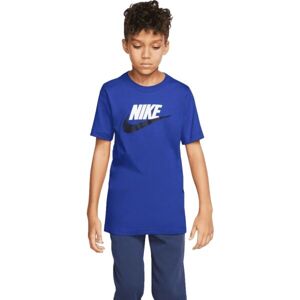 Nike NSW TEE FUTURA ICON TD B Chlapčenské tričko, modrá, veľkosť M