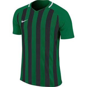 Nike STRIPED DIVISION III JSY SS Pánsky futbalový dres, zelená, veľkosť S