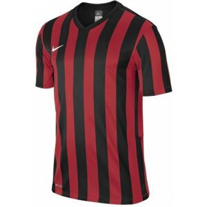 Nike STRIPED DIVISION JERSEY Pánsky futbalový dres, červená, veľkosť XL