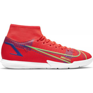 Nike MERCURIAL SUPERFLY 8 ACADEMY IC Pánska halová obuv, červená, veľkosť 44.5