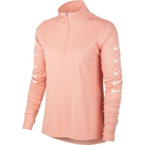 Nike SWOOSH RUN TOP HZ ružová L - Dámske bežecké tričko