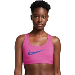 Nike SWOOSH Dámska športová podprsenka, ružová, veľkosť XL