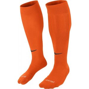 Nike CLASSIC II CUSH OTC -TEAM Futbalové štulpne, oranžová, veľkosť M