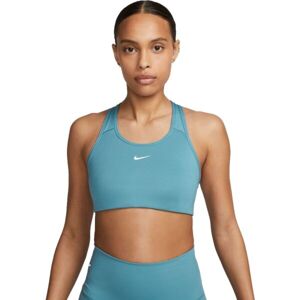 Nike SWOOSH BRA PAD Dámska športová podprsenka, svetlomodrá, veľkosť XL