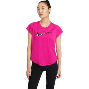 Nike ICON CLASH RUN SS GX W Dámske bežecké tričko, ružová, veľkosť S