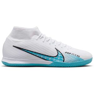 Nike ZOOM MERCURIAL SUPERFLY 9 ACADEMY IC Pánska halová obuv, biela, veľkosť 44