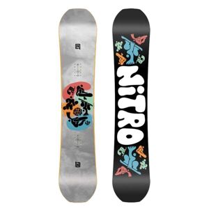 NITRO RIPPER YOUTH Detský snowboard, sivá, veľkosť 137