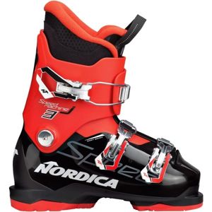 Nordica SPEEDMACHINE J 3 Detská lyžiarska obuv, čierna, veľkosť 22