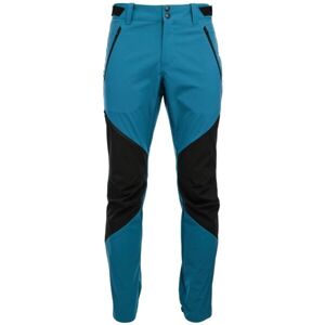 Northfinder ANAKIN Pánske softshellové nohavice, modrá, veľkosť