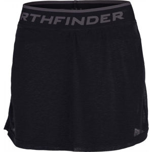 Northfinder BHELKA Dámska sukňa s vnútornými šortkami, čierna, veľkosť S