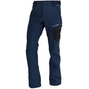 Northfinder GINEMON tmavo modrá M - Pánske softshellové nohavice
