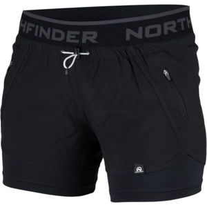 Northfinder HELEN čierna XL - Dámske šortky