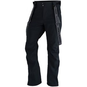 Northfinder LUX čierna L - Pánske softshellové lyžiarske nohavice
