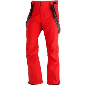 Northfinder LUX červená L - Pánske softshellové lyžiarske nohavice