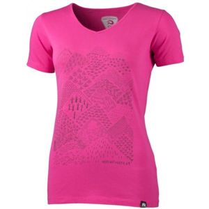 Northfinder PAMFILIA ružová L - Dámske tričko