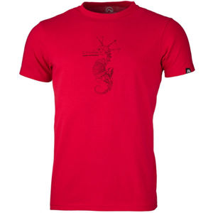 Northfinder VIJANITO červená XXL - Pánske tričko