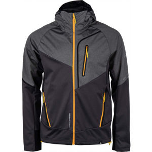 Northfinder VONNSY Pánska bunda, čierna,sivá,oranžová, veľkosť