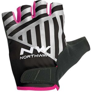 Northwave FLAG SHORT W GLOVES čierna M - Cyklistické rukavice