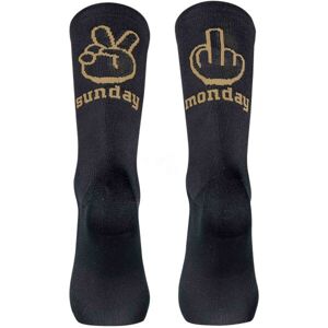 Northwave SUNDAY MONDAY Cyklistické ponožky, čierna, veľkosť M