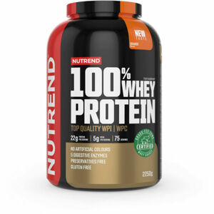 Nutrend 100% WHEY PROTEIN 2250 g POMARANČ   - Proteín
