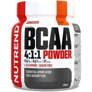 Nutrend BCAA 4:1:1 POWDER 300 g POMARANČ Aminokyseliny BCAA, , veľkosť 300 G