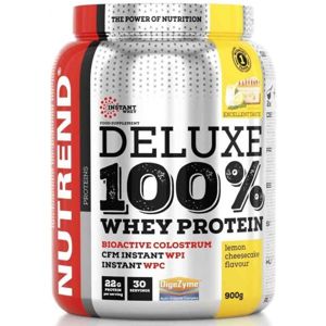 Nutrend DELUXE 100% WHEY 900G CITRONOVÝ CHEESECAKE  NS - Proteín