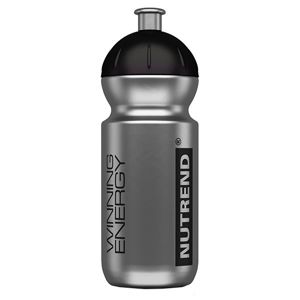 Nutrend FĽAŠA BIDON 0,5L Športová fľaša, sivá,čierna,biela, veľkosť