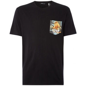 O'Neill LM PRINT T-SHIRT čierna L - Pánske tričko