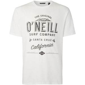 O'Neill LM MUIR T-SHIRT Pánske tričko, biela,čierna, veľkosť