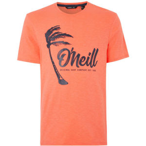 O'Neill LM PALM GRAPHIC T-SHIRT oranžová S - Pánske tričko
