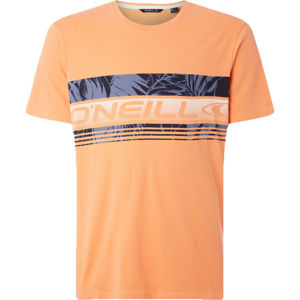 O'Neill LM PUAKU T-SHIRT Pánske tričko, oranžová,mix, veľkosť