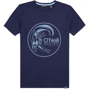 O'Neill LB CIRCLE SURFER T-SHIRT tmavo modrá 176 - Chlapčenské tričko