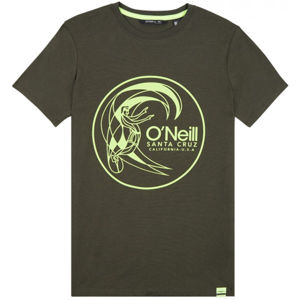 O'Neill LB CIRCLE SURFER T-SHIRT tmavo zelená 164 - Chlapčenské tričko
