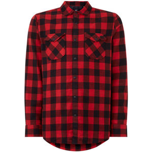 O'Neill LM CHECK FLANNEL SHIRT Pánska košeľa, červená, veľkosť L