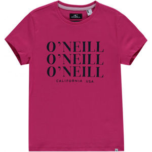 O'Neill LG ALL YEAR SS T-SHIRT ružová 140 - Dievčenské tričko