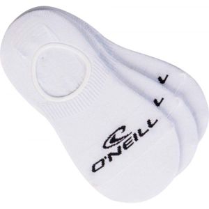 O'Neill FOOTIE ONEILL WHITE 3P Unisex ponožky, biela, veľkosť 39/42