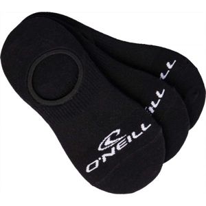O'Neill FOOTIE ONEILL WHITE 3P Unisex ponožky, čierna, veľkosť 43 - 46