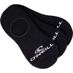 O'Neill FOOTIE 3PK Unisex ponožky, čierna, veľkosť 39/42