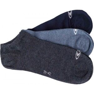 O'Neill SNEAKER 3PK Unisex ponožky, tmavo sivá, veľkosť 35 - 38