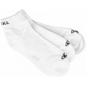 O'Neill QUARTER 3P Unisex ponožky, biela, veľkosť 35/38