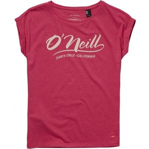 O'Neill LG SANTA CRUZ S/SLV T-SHIRT červená 128 - Dievčenské tričko