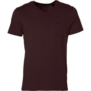 O'Neill LM JACK'S BASE V-NECK T-SHIRT fialová S - Pánske tričko